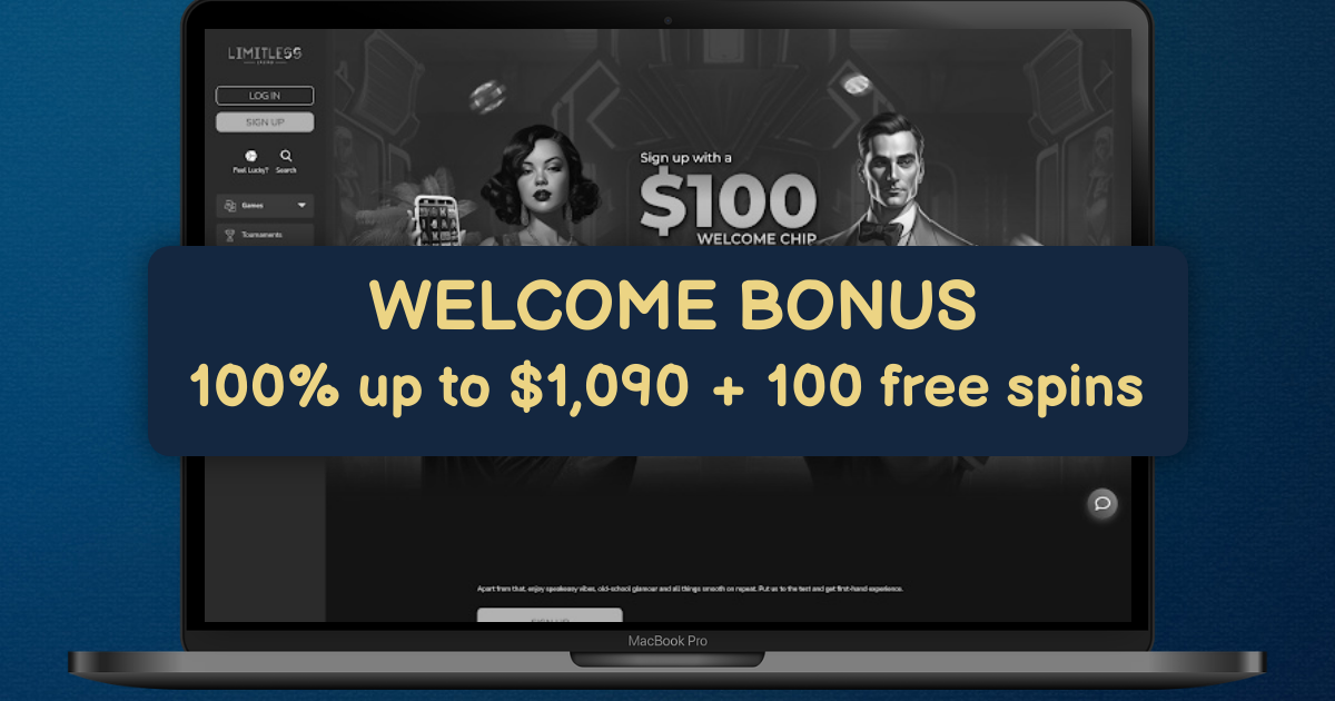 Limitless Casino banner